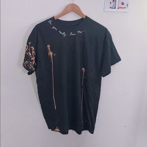 Custom (1/1) bleached T-shirt